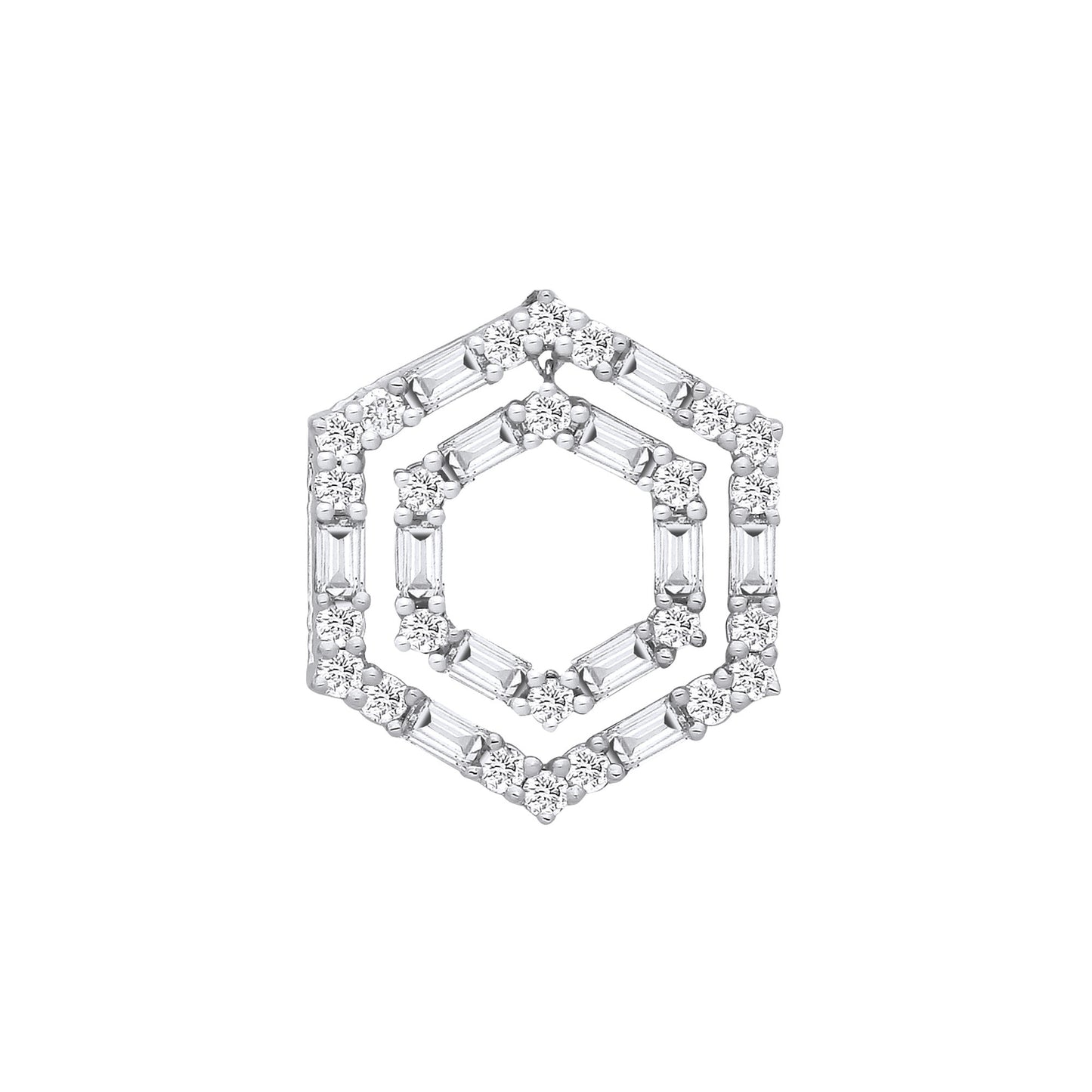 18ct White Gold 0.56ctw Pendant