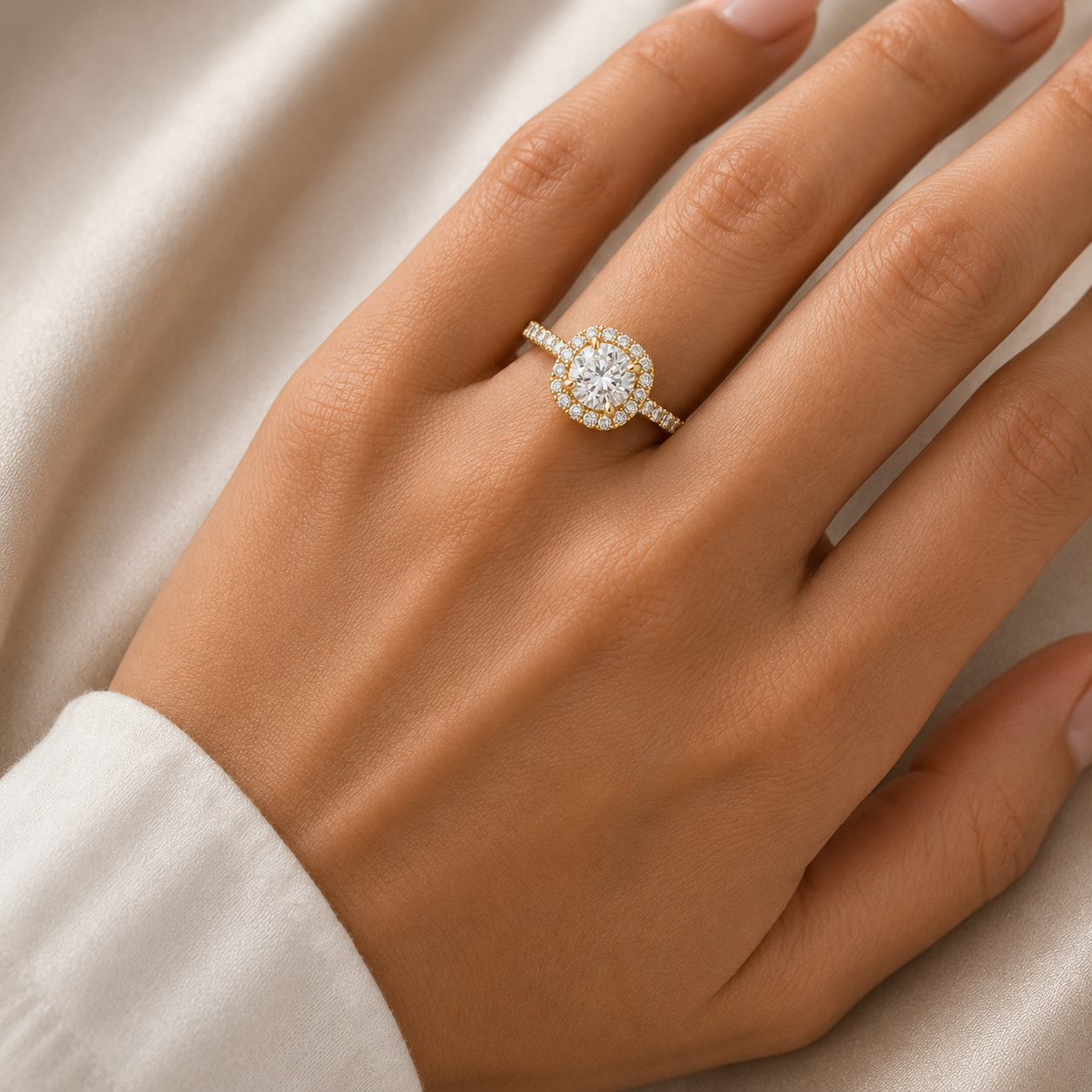 LAB DIAMOND RINGS