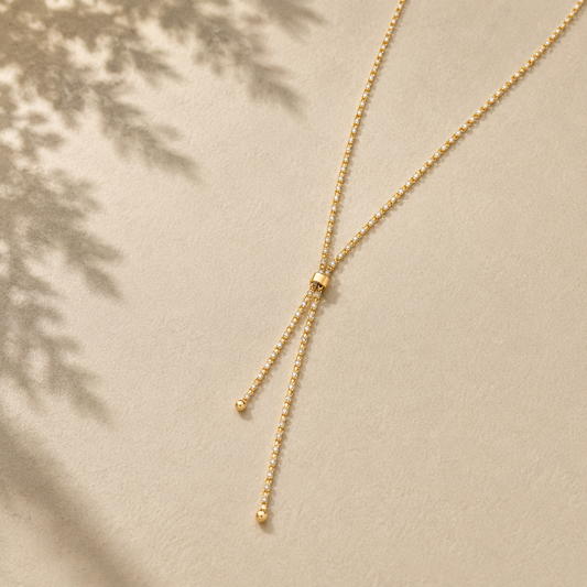 Yellow Gold-Plated Sterling Silver Cubic Zirconia Pave Necklace