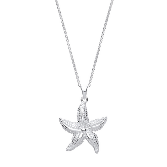 Sterling Silver Starfish Necklace