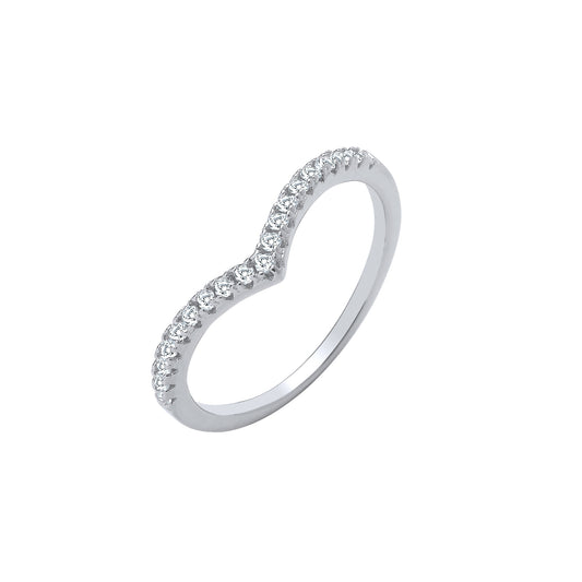 Sterling Silver Wishbone Ring