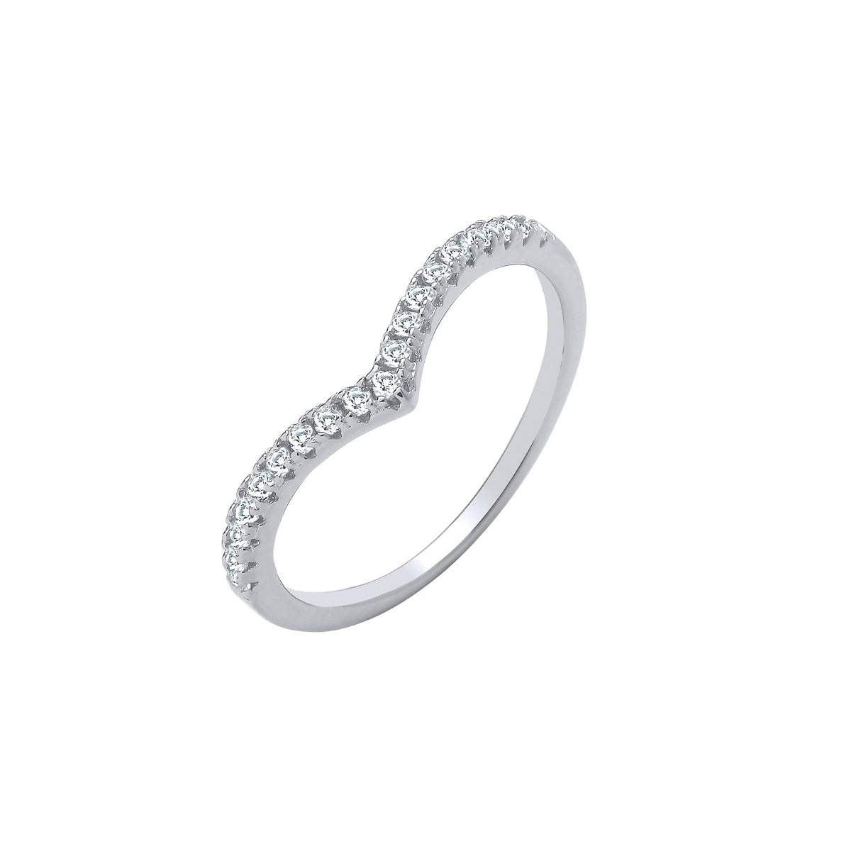 Sterling Silver Wishbone Ring
