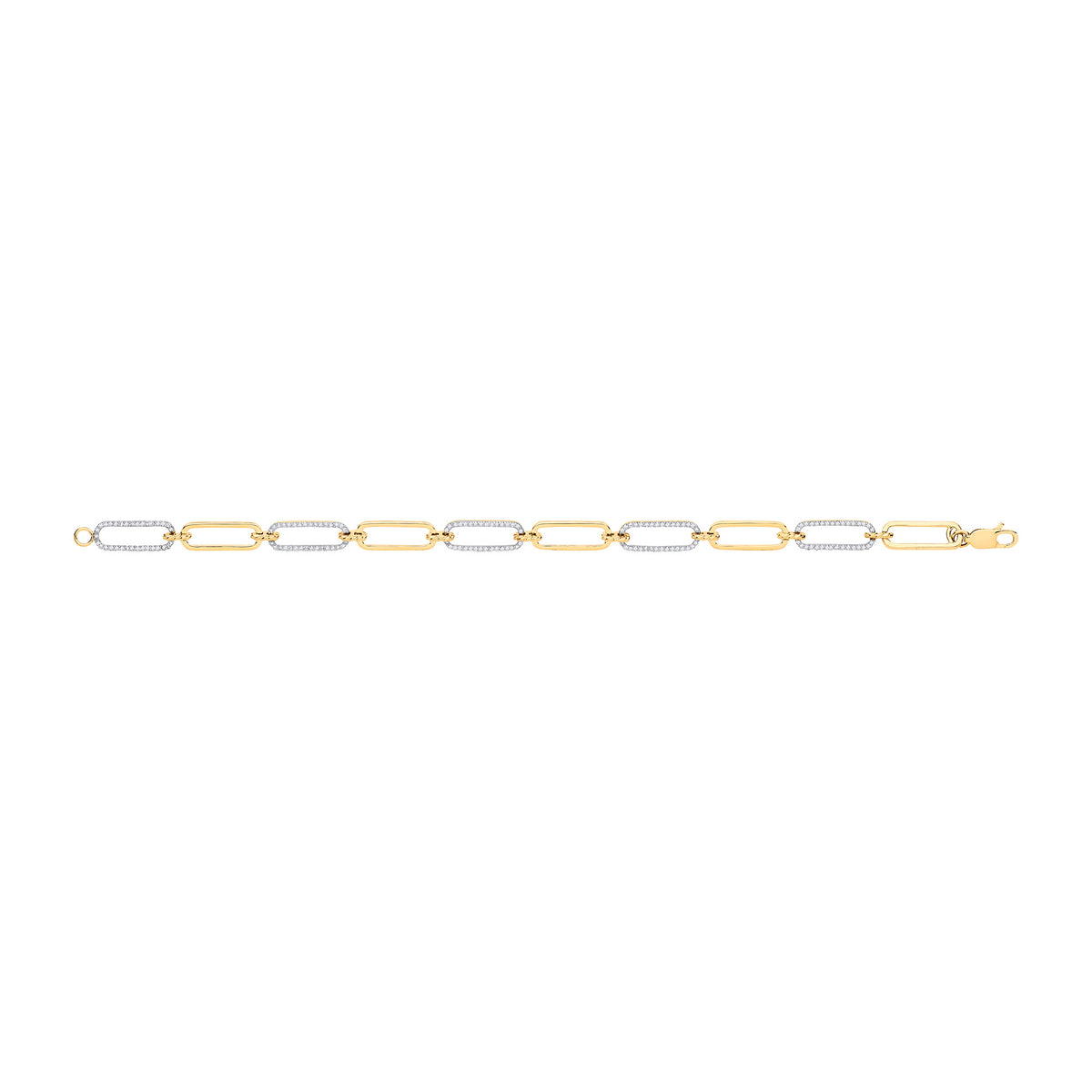 9ct Yellow Gold 0.50ctw Bracelet