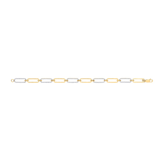 9ct Yellow Gold 0.50ctw Bracelet
